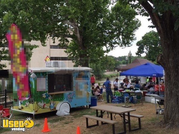 6' x 12'  Sno-Pro Shaved Ice Concession Trailer