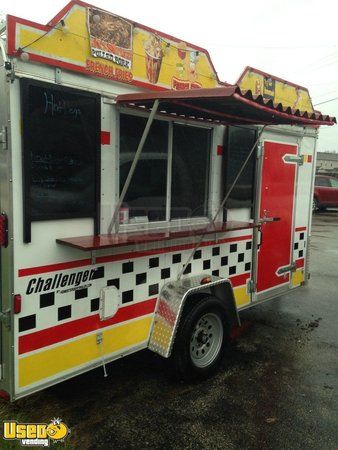 2016 - 6' x 12' Food Concession Trailer