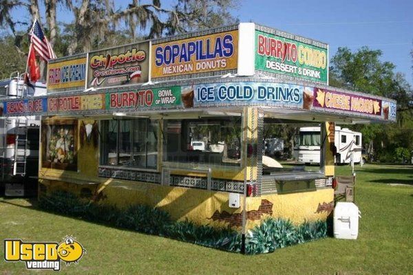 25' Custom Deluxe Food Concession Trailer and Business