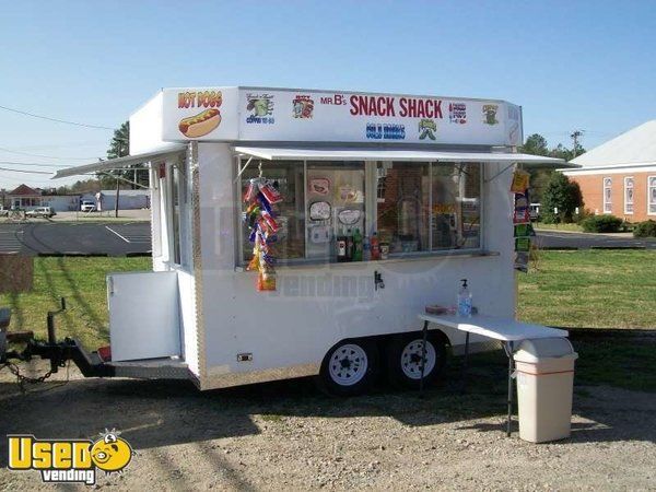 2008 - 6' x 14' Turn Key Concession Trailer