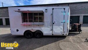 Like New- 2023 8.5' x 16' Kitchen Food Trailer with Euro Bread Oven