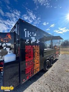 Like-New - 2023 8' x 18' Kitchen Food Concession Trailer with Pro-Fire Suppression