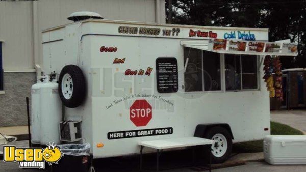 13 x 6 Custom Built Concession Trailer