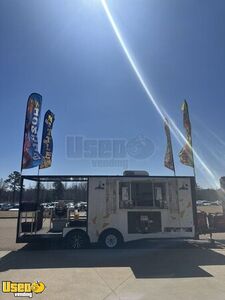 2020 8' x 14' Mobile Food Concession Trailer with 6' Porch