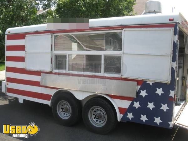 2005 - 8' x 16' Food Concession Trailer