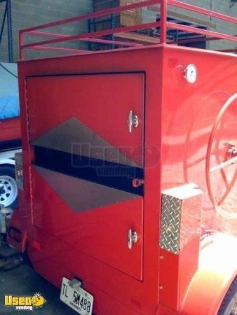 2008 Texas Corn Roaster Trailer