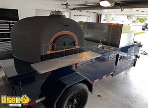 2024 10' Breadstone Wood-Fired Brick Oven Pizza Trailer / Pizzeria on Wheels