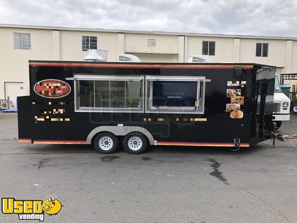 2018 - 7' x 20' Turnkey Food Concession Trailer