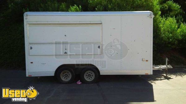 16' Concession Trailer Shell