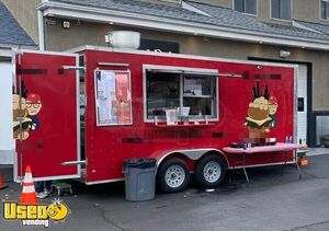 2018 8' x 16' Kitchen Food Trailer | Food Concession Trailer