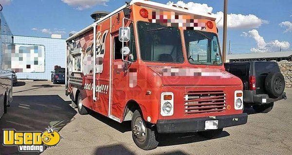 Used Chevrolet Camion Food Truck / Mobile Kitchen Unit Working Condition