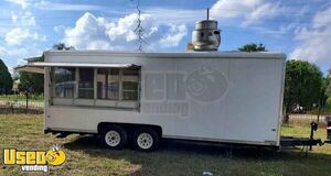 20' Mobile Kitchen Food Concession Trailer with Spacious Interior