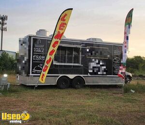 Very Lightly Used 2022 - 8.5' x 20' Mobile Kitchen Food Trailer