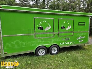 TURNKEY - 8' x 20' Kitchen Food Concession Trailer with Pro-Fire Suppression