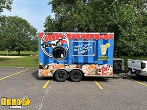 Turnkey - 2022 8' x 14' Donut and Lemonade Concession Trailer