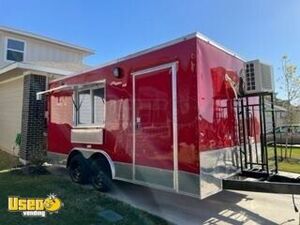 2022 8.5' x 16' Kitchen Food Trailer | Concession Food Trailer