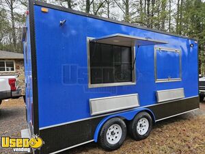 NEW - 2024 8' x 18' Kitchen Food Concession Trailer | Mobile Food Unit