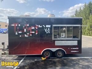 2010 8.6' x 20' Kitchen Food Concession Trailer with Pro-Fire Suppression