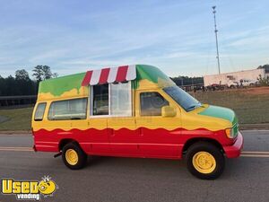 Ford E350 Colorful & Bright Ice Cream & Hot Dog Food Truck w/ New Interior