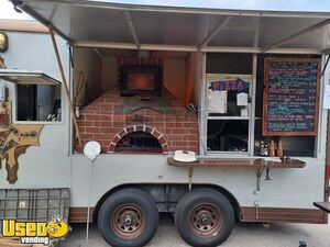 Turn Key - 2003 8' x 16' Wells Cargo Wood Fired Pizza Trailer