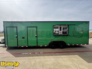 2024 8.5'. x 28'  Quality Cargo Coffee-Espresso Concession Trailer w/ Bathroom