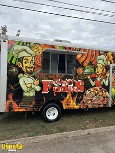 2007 16' Ford E450 Food Truck with Pro-Fire Suppression & NEW Kitchen