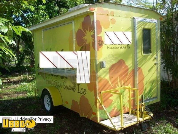 2009 - 6' x 10' Sno Pro Shaved Ice Concession Trailer