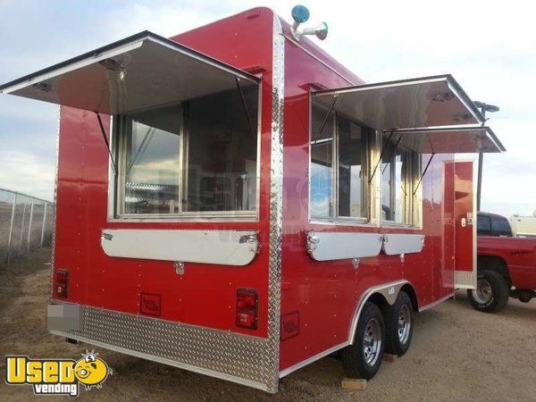 2012 - 8.5 x 16 Concession Trailer - Never Used