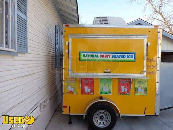 Cute Shaved Ice Trailer