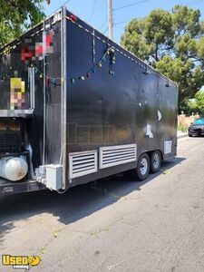 Used - 16' Kitchen Food Concession Trailer | Mobile Food Unit w/ Pro Fire Suppression