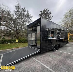 NEW - 2024 8.5' x 20' Empire Cargo Concession Trailer | Barbecue Food Trailer