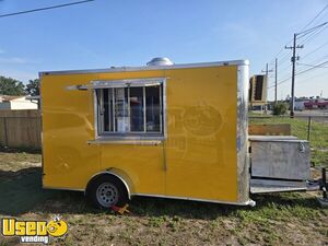 Like New - 2025 7' x 12' Mobile Kitchen Food Concession Trailer