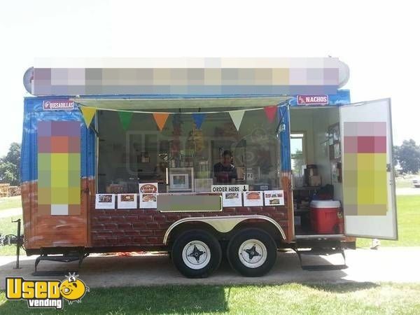 8' x 16' Food Concession Trailer