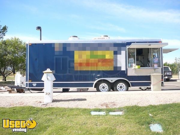 8.5' x 22' Food Concession Trailer