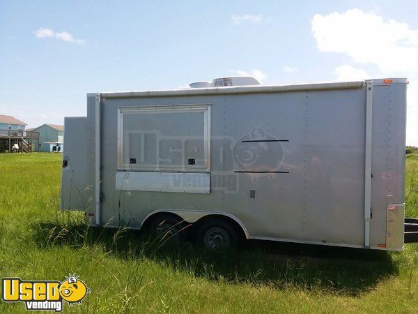 2016 - 8.5' x 16' Mobile Kitchen Food Concession Trailer