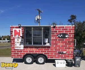 2020 8'x14' Lightly Used Food Trailer with Pro Fire Suppression. Ready to Operate