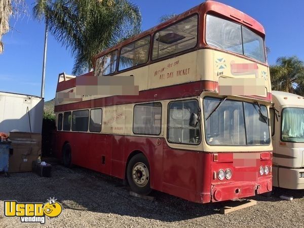 Vintage Double Decker Bus