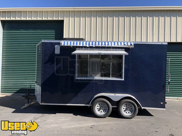 NEW 2018 - 7' x 14' Mobile Kitchen Food Concession Trailer