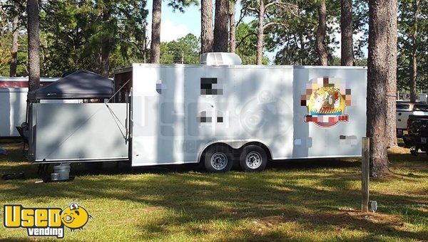 2016 - 8.5' x 20' Diamond Cargo Food Concession Trailer