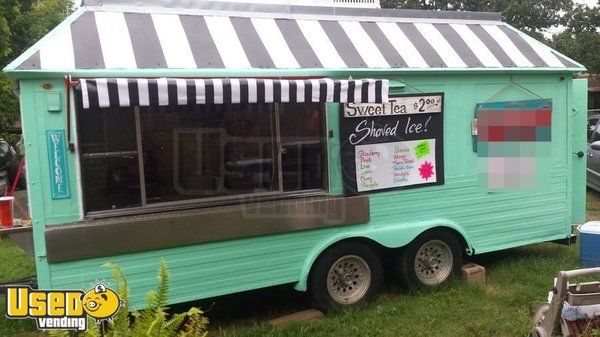 8' x 16' Food Concession Trailer