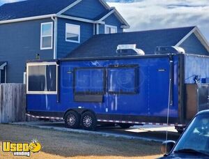 Turnkey - 2019 26' Barbecue Food Trailer with Fire Suppression System | Concession Trailer