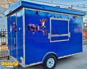 Like-New 2020 - 8' x 12' Concession Trailer | Mobile Street Vending Unit