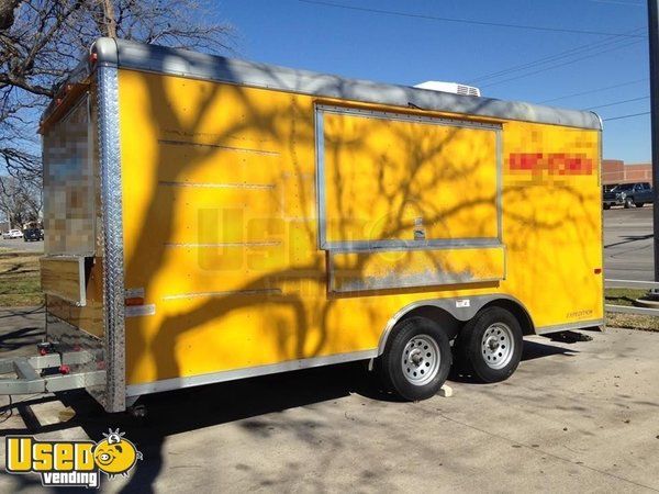 2012 - 8.5' x 16' Shaved Ice  Concession Trailer