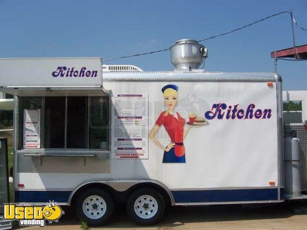 8 x 16 Food Concession Trailer