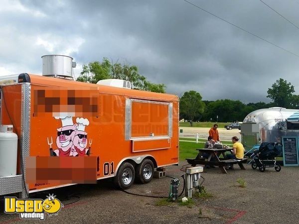 8.5' x 18' Food Concession Trailer