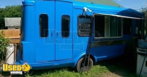 20' Blue Ford Food Truck Mobile Kitchen