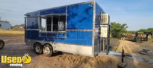 NEW - 8' x 16' Food Concession Trailer | Mobile Street Vending Unit