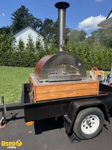 2005 5' x 7' Mobile Pizza Concession Trailer with Forno Bello Pizza Oven