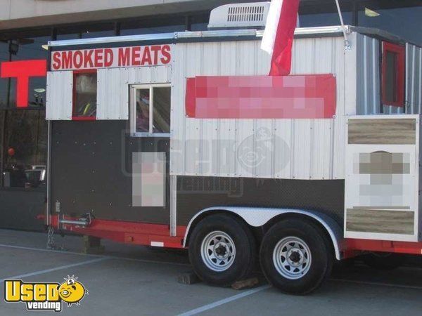 2010 - 20' Custom BBQ Trailer-Mobile Food Kitchen