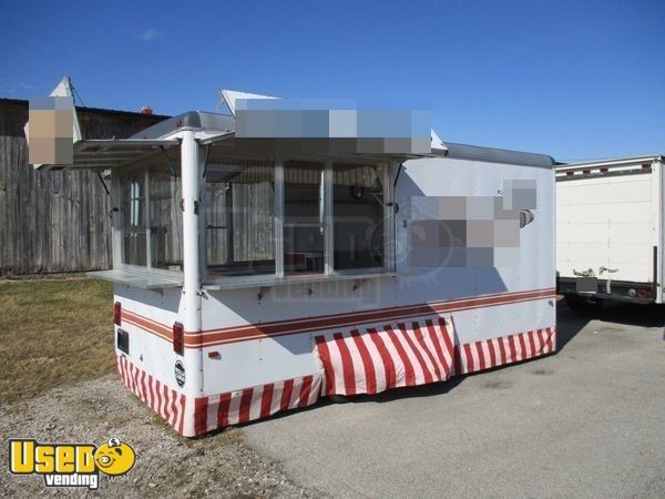 7' x 16' Food Concession Trailer